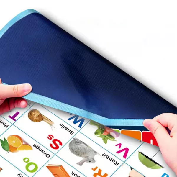Jucarii interactive Karemi, jocuri educative audio in limba engleza, alfabetul si numerele, fara baterii incluse