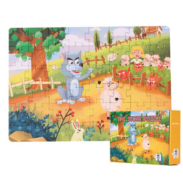 Puzzle Karemi, Mielul Duhovnic, 48 piese, nr 14
