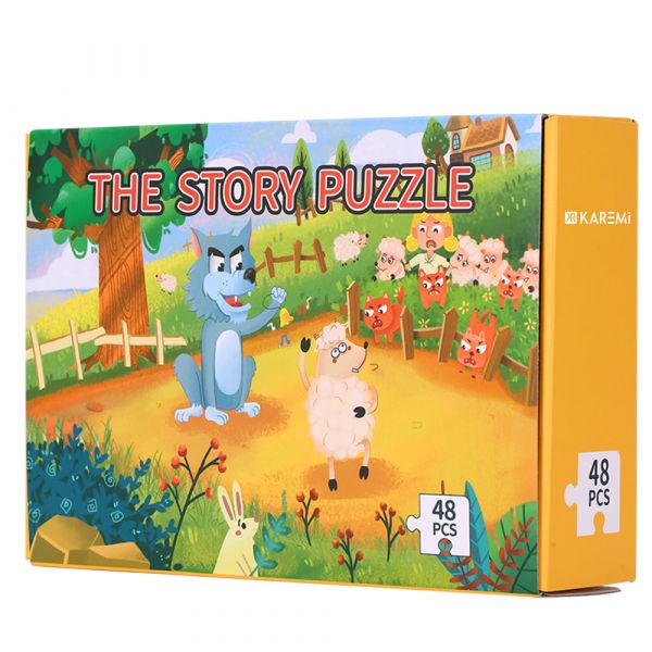 Puzzle Karemi, Mielul Duhovnic, 48 piese, nr 14