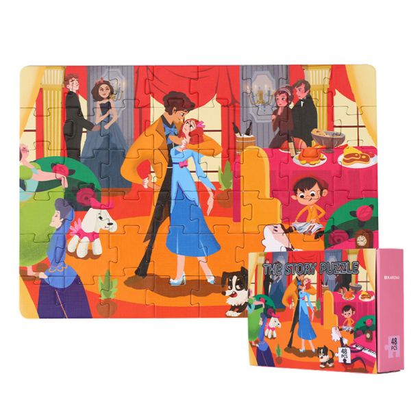 Puzzle Karemi, Cenusareasa, 48 piese, nr 15