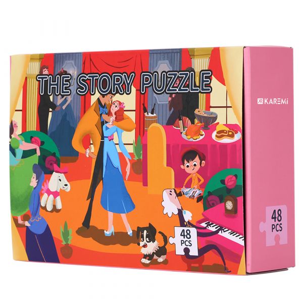 Puzzle Karemi, Cenusareasa, 48 piese, nr 15