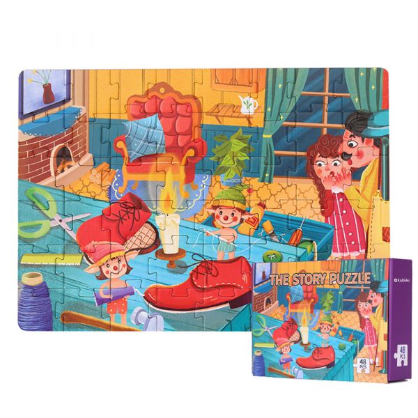 Puzzle Karemi, Efli Draguti, 48 piese, nr 17