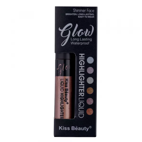 Iluminator lichid Kiss Beauty, Glow, nuanta 06
