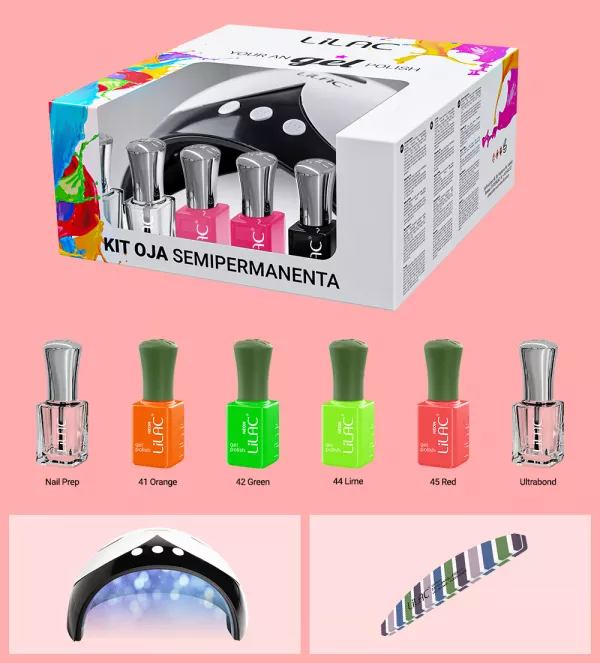 Kit oja semipermanenta Lilac Neon 1 Hema Free