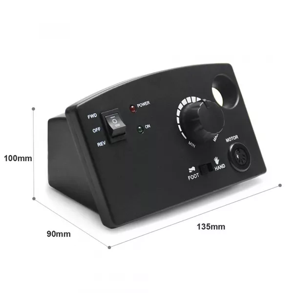 Pila electrica, freza de unghii pentru incepatori 35.000 rpm