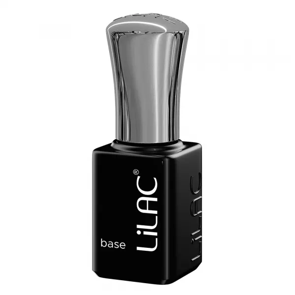 Kit oja semipermanenta, 12 oje Lilac, Pink colors, 10 culori + base coat + top coat
