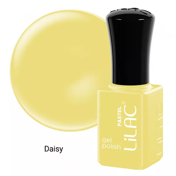 Kit oja semipermanenta Lilac, Pastel colors, 12 oje, 10 culori, base coat, top coat