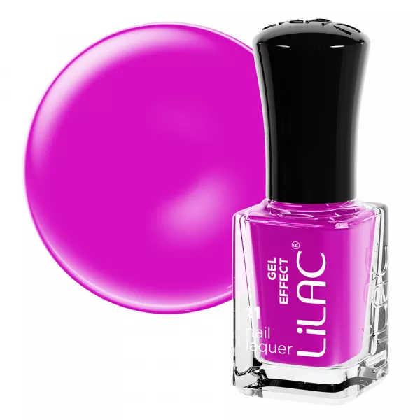 Lac de unghii Lilac, Gel Effect, 6 g, Purple