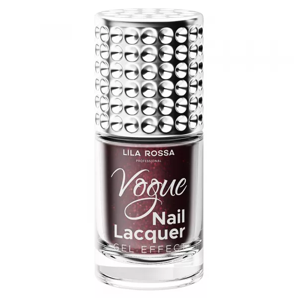 Lac de unghii, Lila Rossa, Vogue, gel effect, 10 ml,  Fairy Dust