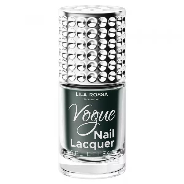 Lac de unghii, Lila Rossa, Vogue, gel effect, 10 ml, Green