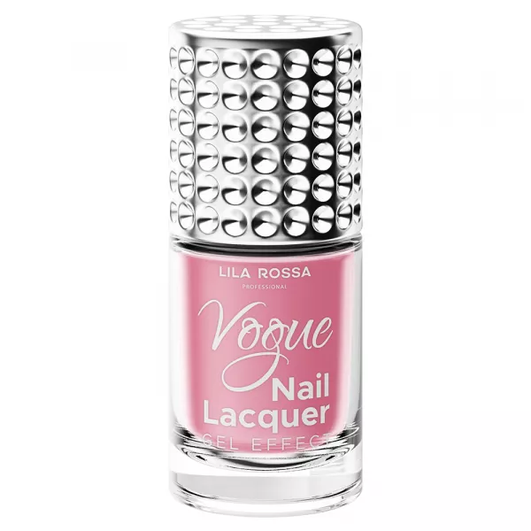 Lac de unghii, Lila Rossa, Vogue, gel effect, 10 ml, Pink