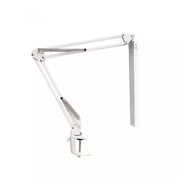 Lampa profesionala LED pentru masa, ajustabila, cu suport de prindere, alb