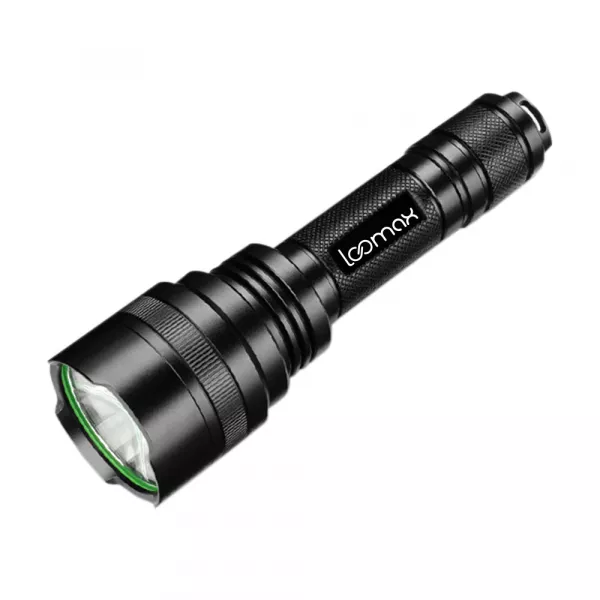 Lanterna Loomax, waterproof, led, de actiune, cu acumulator si incarcare USB, 11-10001