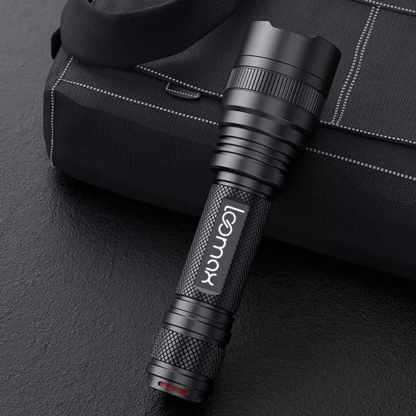 Lanterna Loomax, waterproof, led, de actiune, cu acumulator si incarcare USB, 11-10001