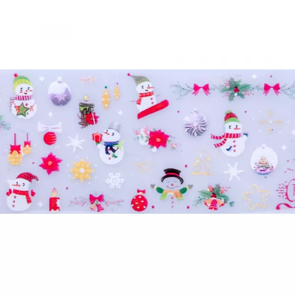 Set folii de transfer Lila Rossa, Christmas Collection, 10 buc