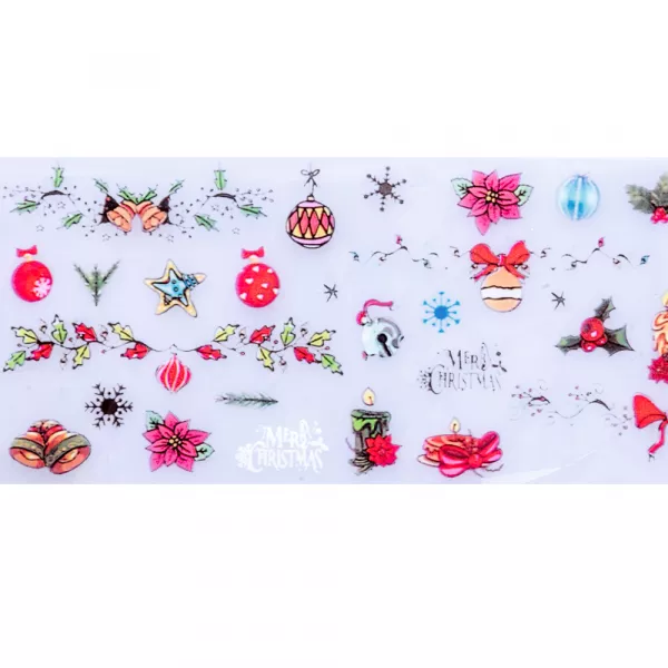 Set folii de transfer Lila Rossa, Christmas Collection, 10 buc