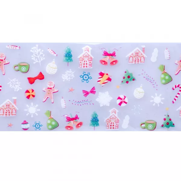 Set folii de transfer Lila Rossa, Christmas Collection, 10 buc