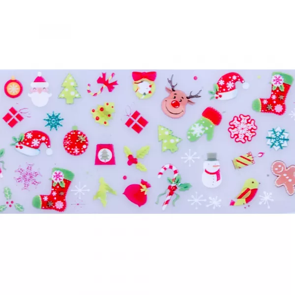 Set folii de transfer Lila Rossa, Christmas Collection, 10 buc