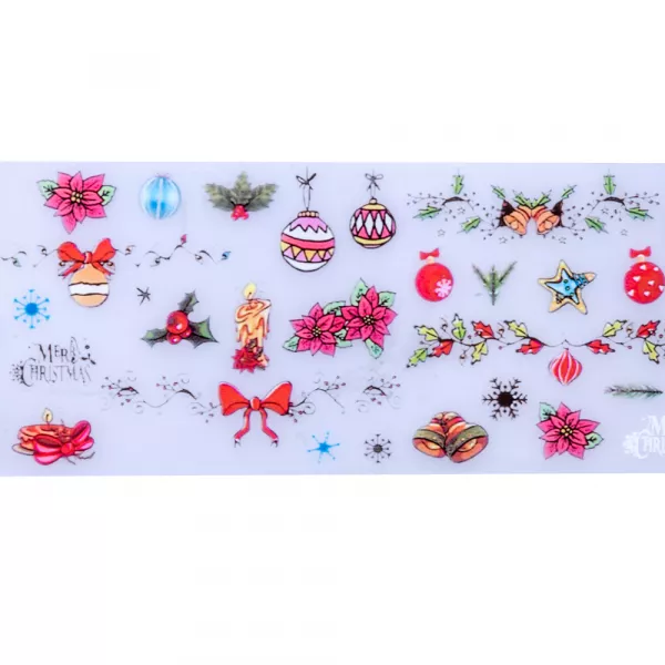 Set folii de transfer Lila Rossa, Holiday Collection, 10 buc