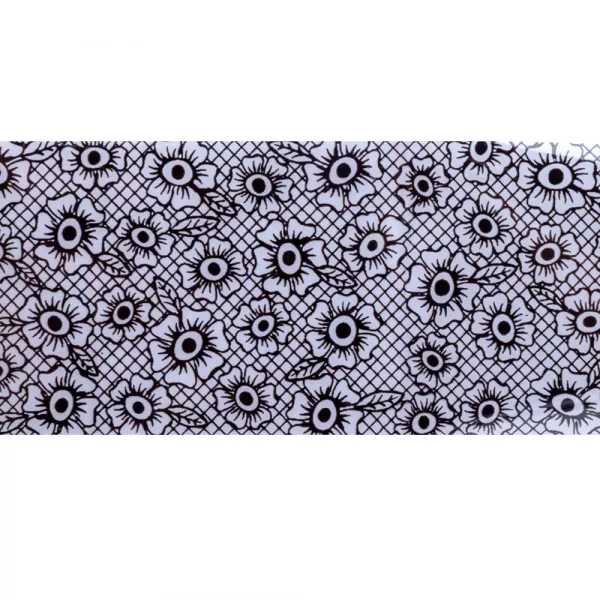 Set folii de transfer Lila Rossa, Lace Collection, 10 buc