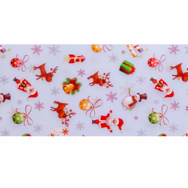 Set folii de transfer Lila Rossa, Santa's Collection, 10 buc