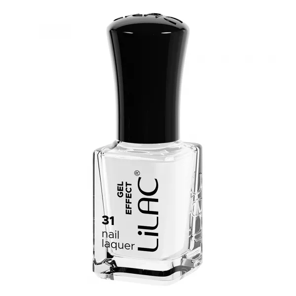 Lac de unghii Lilac, Gel Effect, 6 g, White