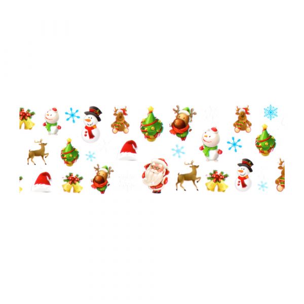 Set folii de transfer Lila Rossa, Christmas Day Collection, 10 buc