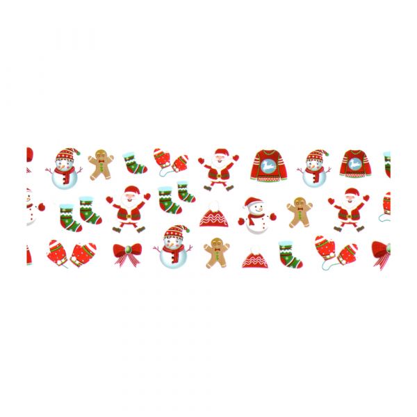 Set folii de transfer Lila Rossa, Christmas Day Collection, 10 buc