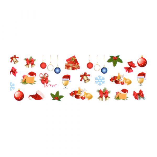 Set folii de transfer Lila Rossa, Christmas Day Collection, 10 buc