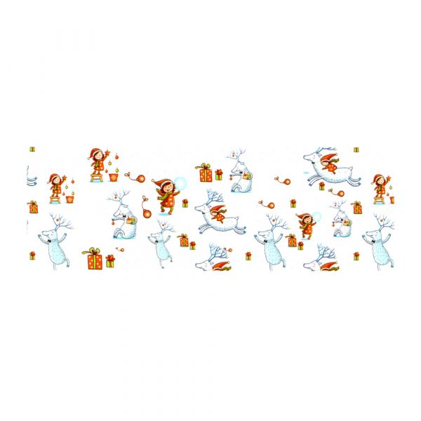 Set folii de transfer Lila Rossa, Christmas Night Collection, 10 buc