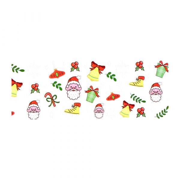 Set folii de transfer Lila Rossa, Christmas Night Collection, 10 buc