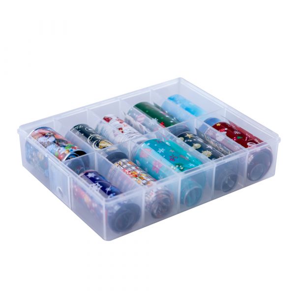Set folii de transfer Lila Rossa, Magic Winter Collection, 10 buc