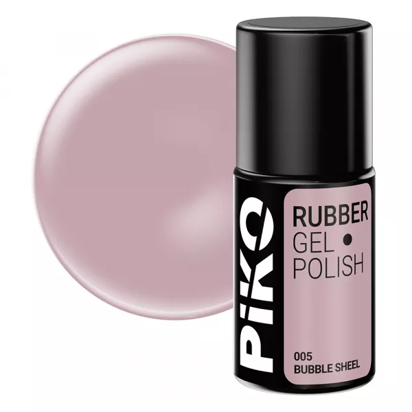 Oja semipermanenta Piko, Rubber, 7ml, 005 Bubble Sheel