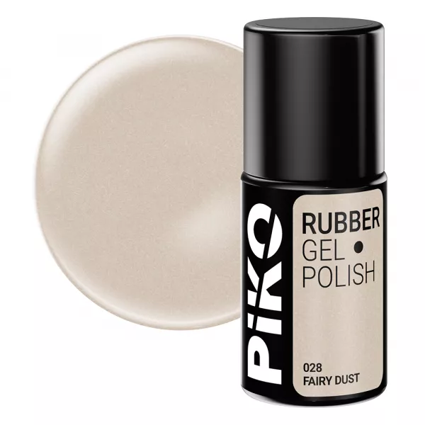 Oja semipermanenta Piko, Rubber, 7ml, 028 Fairy Dust