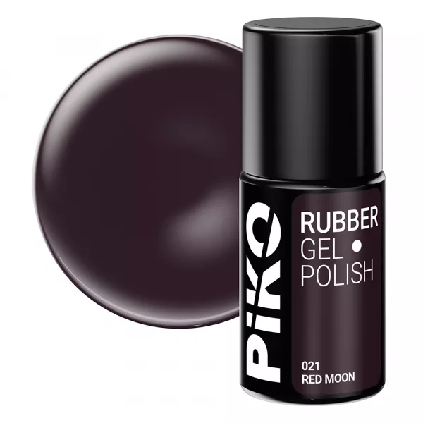 Oja semipermanenta Piko, Rubber, 7ml, 021 Red Moon