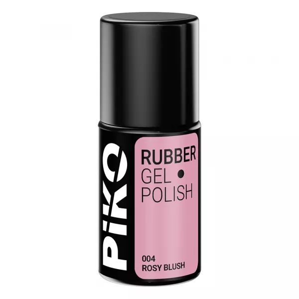 Oja semipermanenta Piko, Rubber, 7ml, 004 Rosy Blush