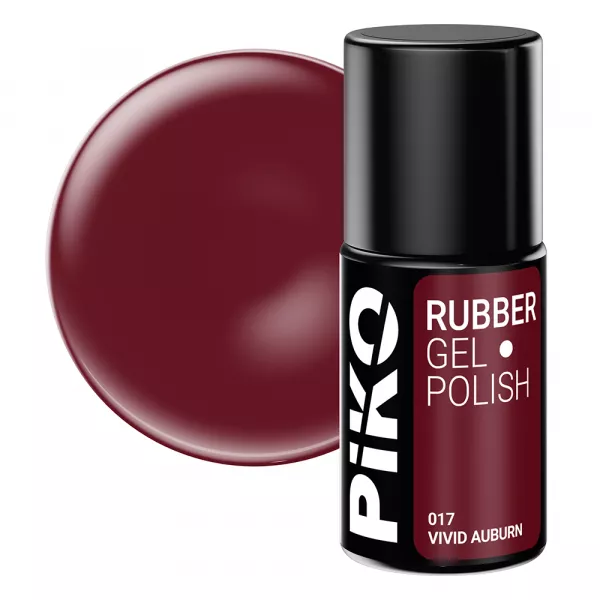 Oja semipermanenta Piko, Rubber, 7ml, 017 Vivid Auburn