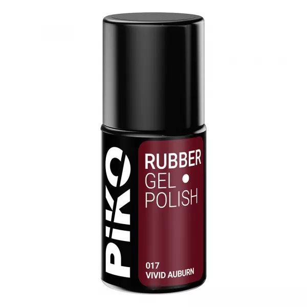Oja semipermanenta Piko, Rubber, 7ml, 017 Vivid Auburn