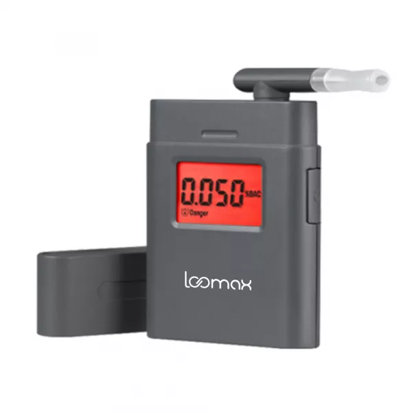 Tester de alcoolemie profesional, Loomax, etilotest cu 5 rezerve