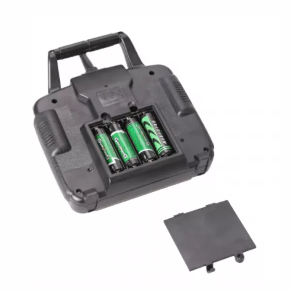 Barca pentru plantat momeala cu telecomanda Loomax, 1 cuva, raza maxima 500 m, cu GPS, neagra, capacitate 2 Kg
