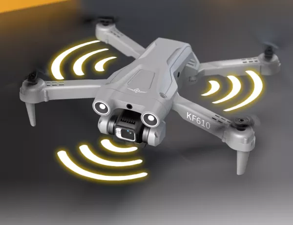 Drona Loomax, 4K, cu camera, capacitate baterie  3.7V 2000MAH, autonomie zbor 15 minute, zbor/coborare cu un singur buton, pliabila