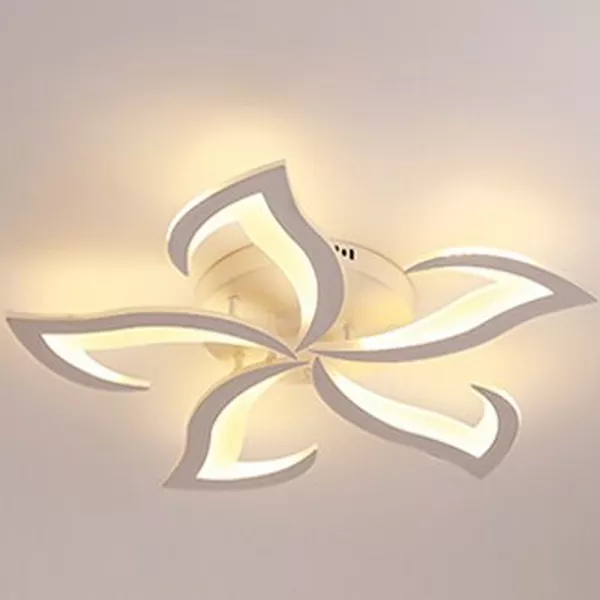 Lustra led cu telecomanda, lumina reglabila, lumina rece, calda,  neutra