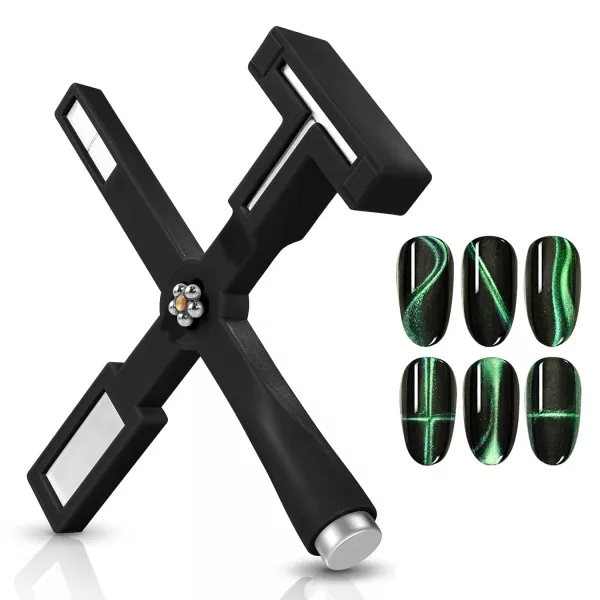 Magnet pentru Unghii Cat Eye 5 in 1 Negru