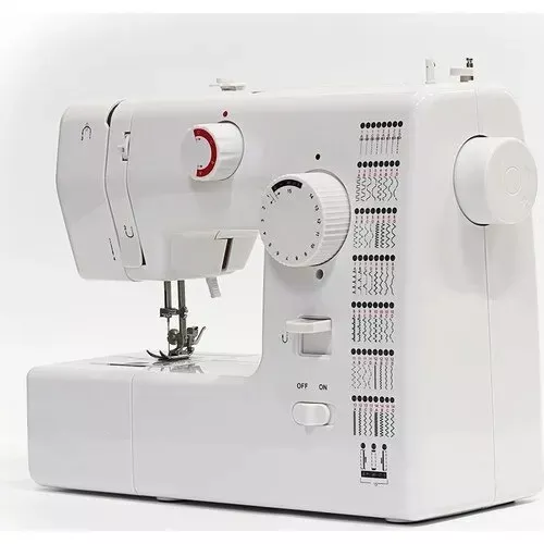Masina de cusut electrica Karemi, 59 de tipuri de cusaturi, de 2 viteze,coasere inainte si inapoi, multifunctionala, alb