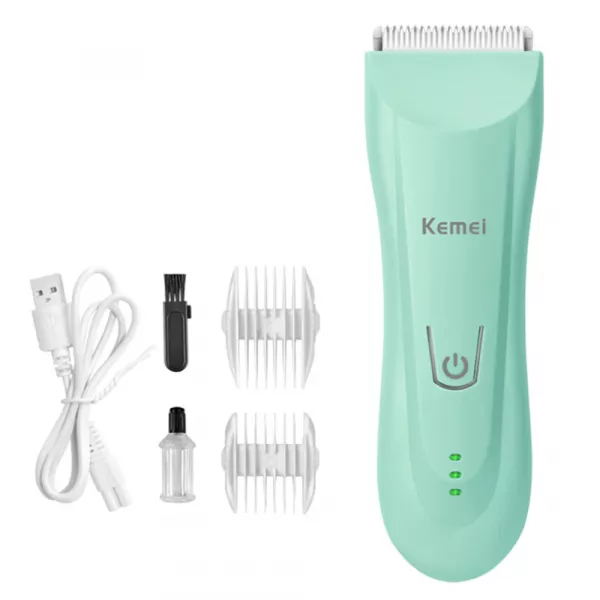 Masina de tuns pentru copii, Kemei, KM-811, silentioasa, reincarcabila USB
