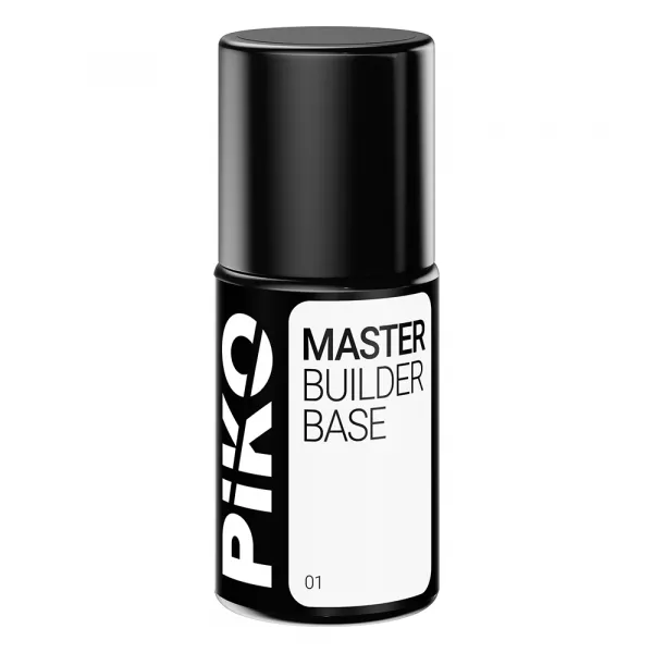 Baza de unghii Piko, Master Builder, 7g, 01 Clear