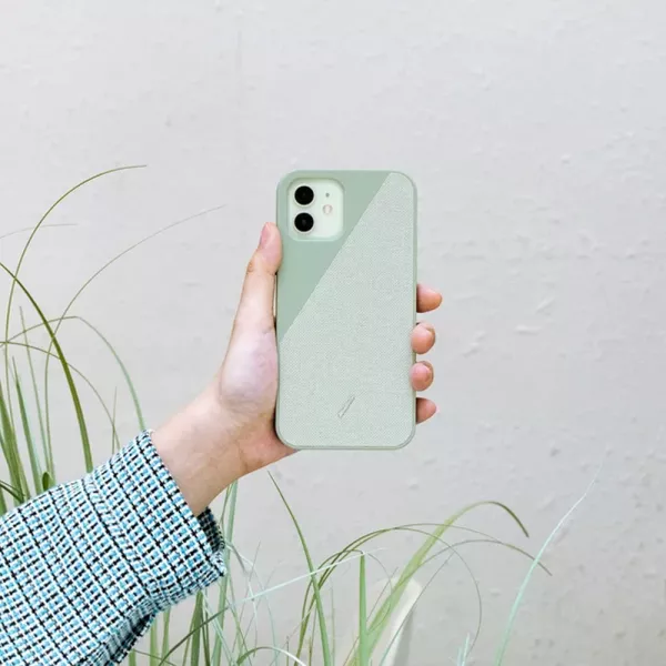 Husa de protectie Native Union, pentru iPhone 12/12 Pro, sage 