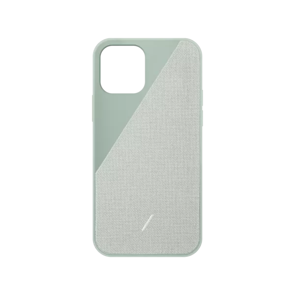 Husa telefon Native Union, Clic Canvas - iPhone 12 mini, sage