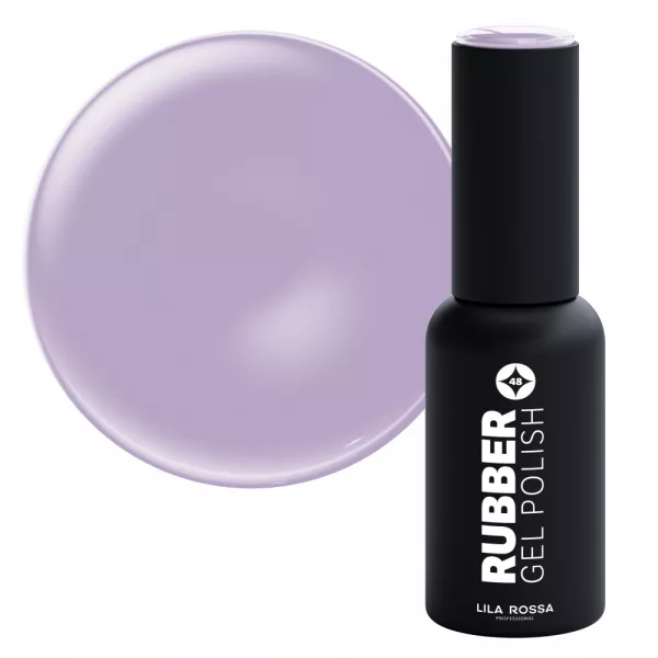 Oja semipermanenta, Lila Rossa, Rubber, 048 Pastel Soft Lilac, 7 g