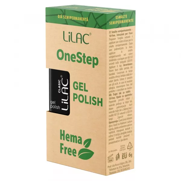 Oja semipermanenta Lilac OneStep Hema Free Basic 002